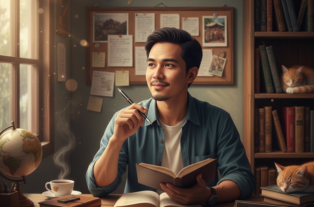 biodata penulis buku
