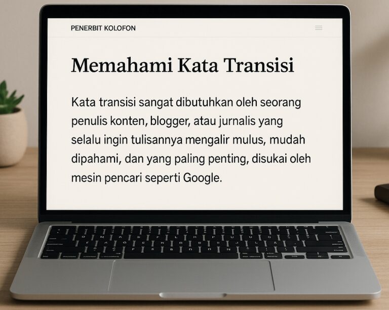 Memahami Kata Transisi