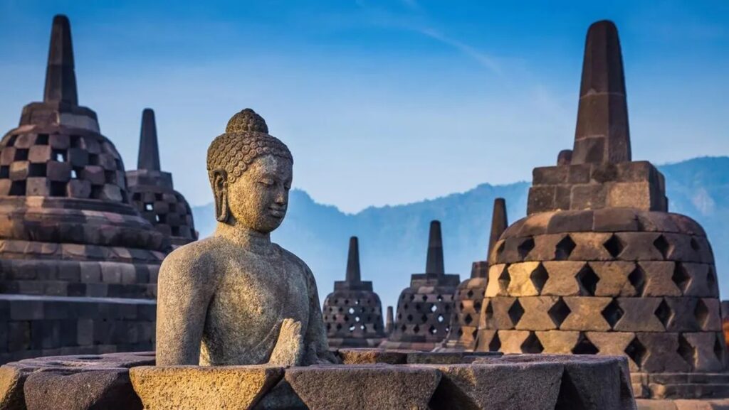 budha di borobudur