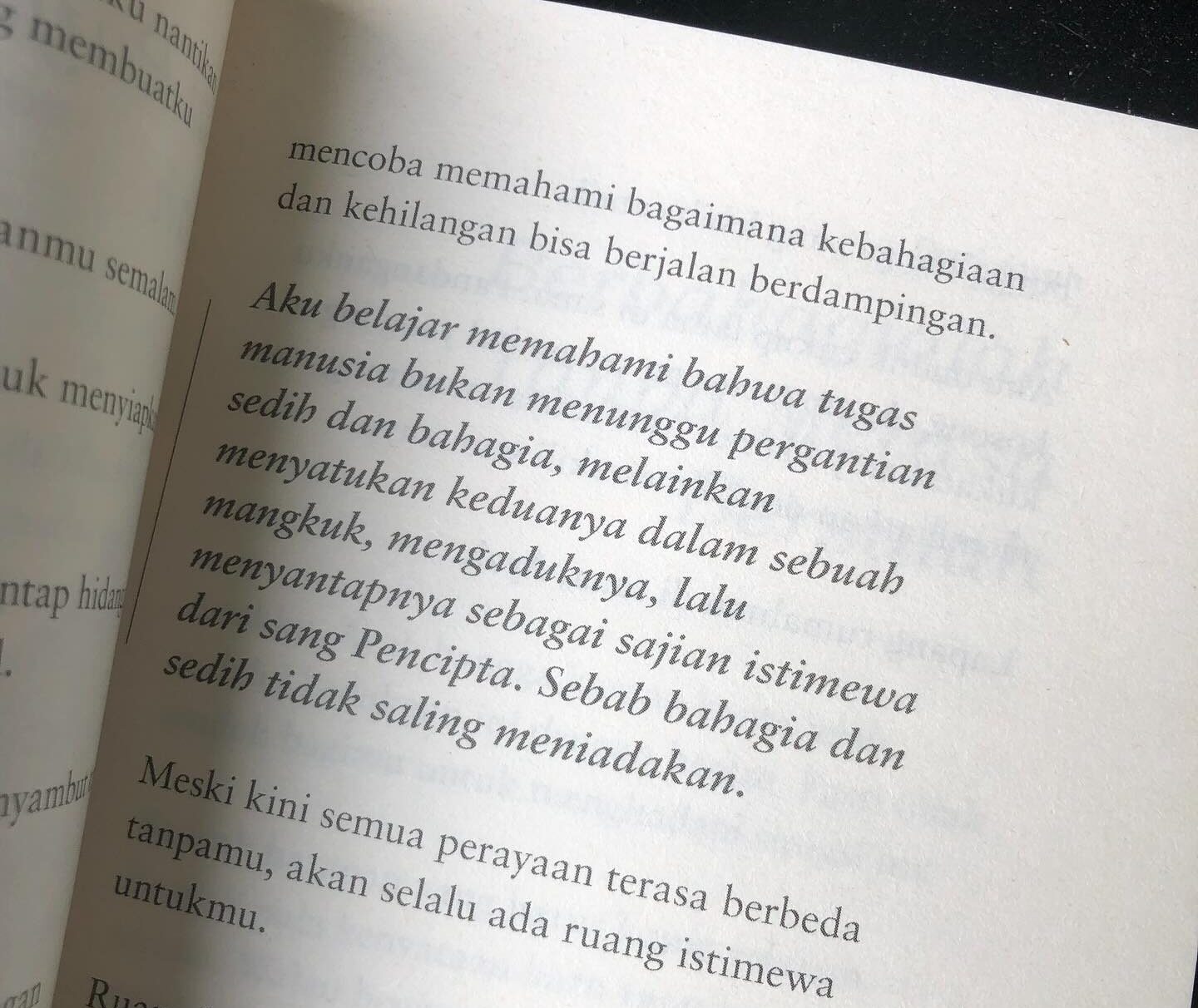 Aku Ingin Bangun Di Masa Lalu Sebagai Anak Kecilmu
